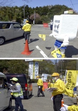 富山ト協　交通安全キャンペーンを各地で展開